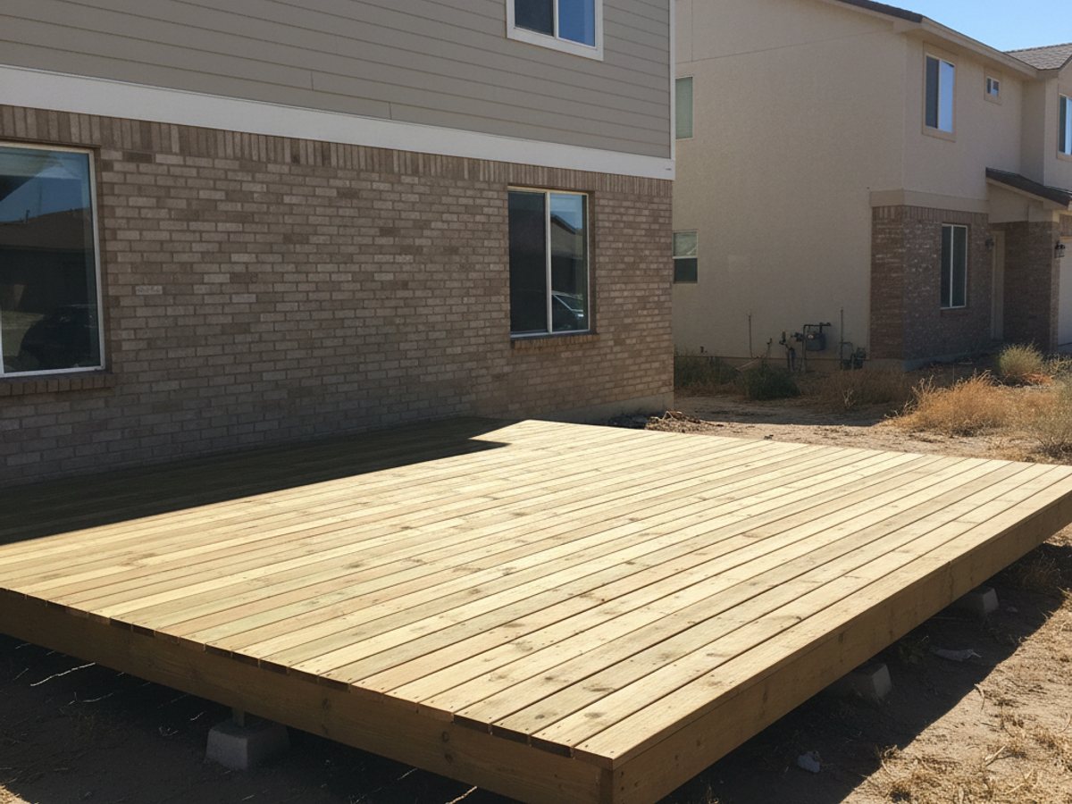 Deck Framing & Structural Repair completed by Alpha Deck Solutions in Whitney, NV