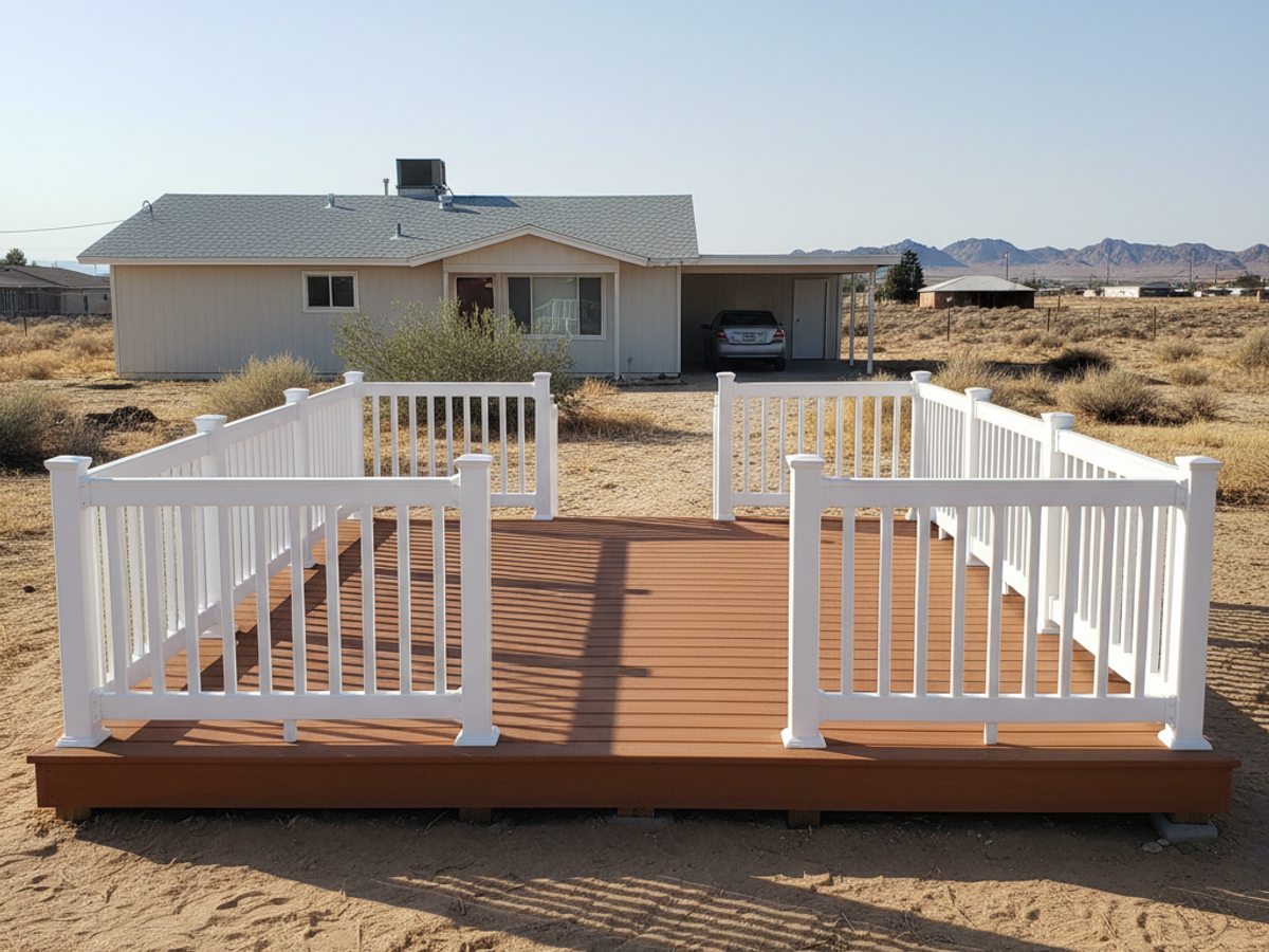Deck Framing & Structural Repair completed by Alpha Deck Solutions in Winchester, NV