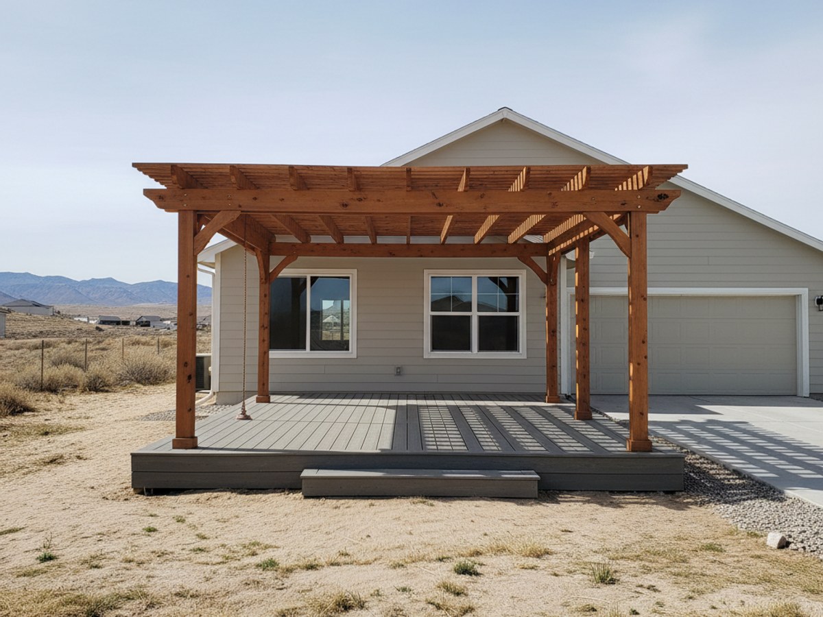 Deck Installation completed by Alpha Deck Solutions in North Las Vegas, NV